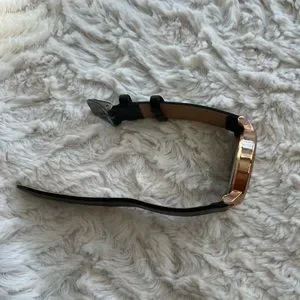 *RARE* Disney Lilo and Stitch Rose Gold wrist Watch glasses black Faux leather Disney | Accessories | Rare Disney Lilo And Stitch Rose Gold  main image 4
